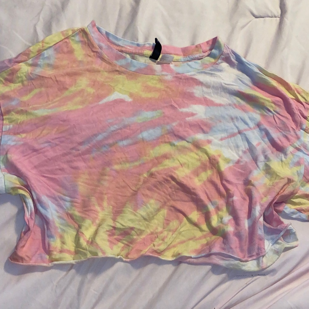 Tie-Dye Cropped top